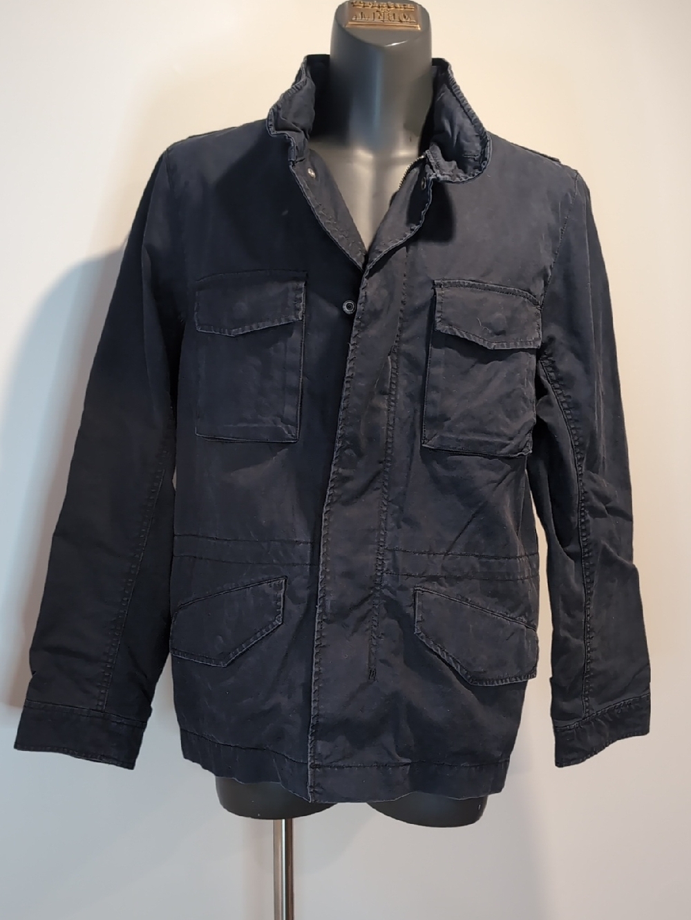 Gap Navy Blue Fatigue Military Jacket
